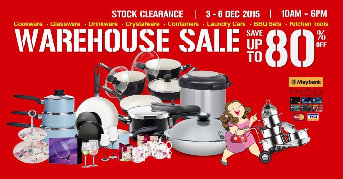 KBJ Kitchenware & Houseware Warehouse Sale 2015