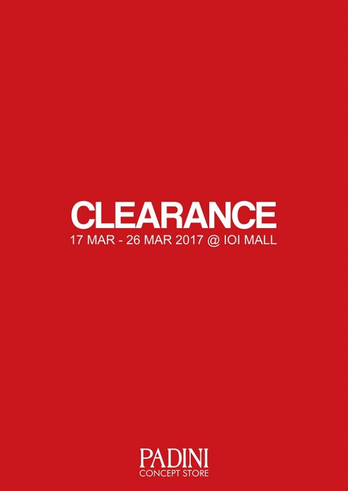 Padini Concept Store & Brands Outlet Clearance Sale