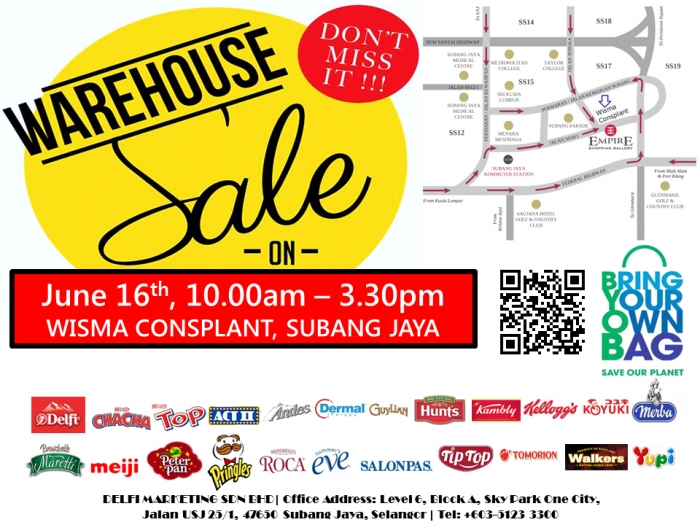 Delfi Marketing Warehouse Sale