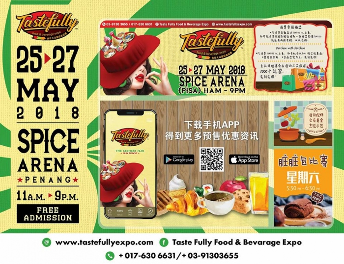 Taste Fully Food & Beverage Expo Penang 2018