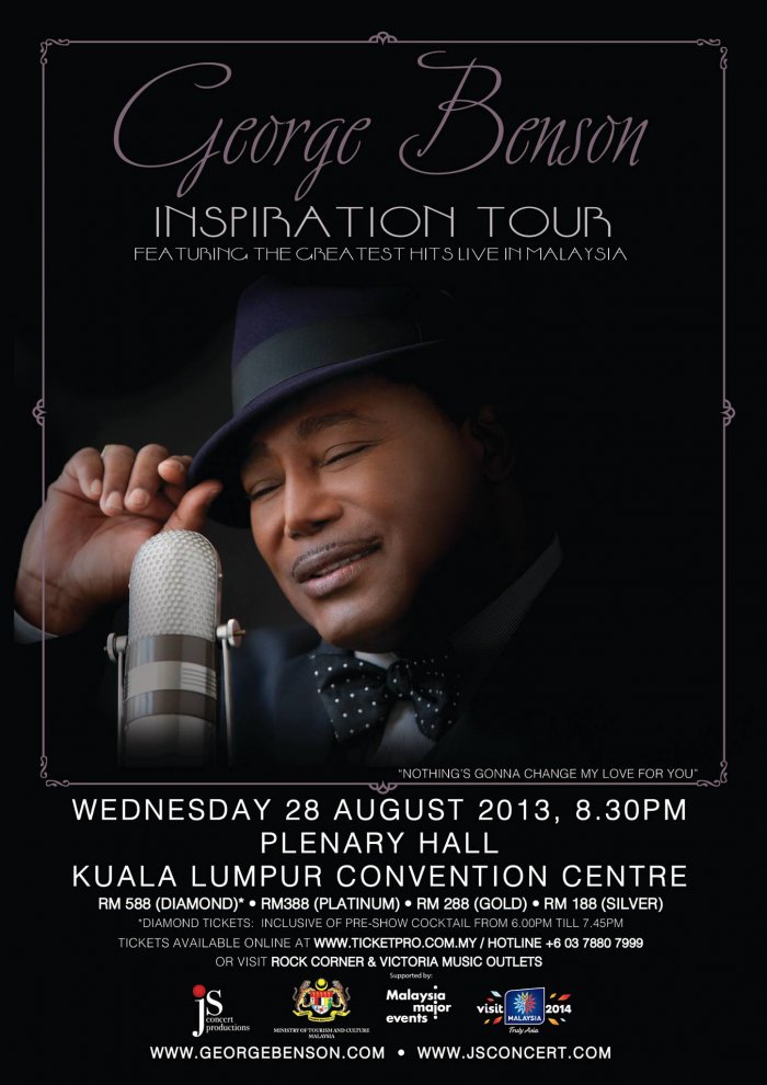 George Benson Inspiration Tour - Live In Malaysia 2013
