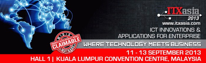 ITX Asia 2013 - Cloud Computing Asia & ERP Asia 2013