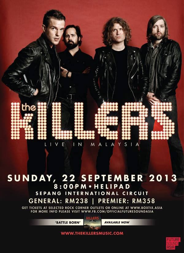 The Killers Live in Malaysia 2013