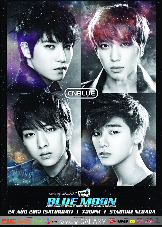 CNBLUE Blue Moon World Tour Live In Malaysia 2013