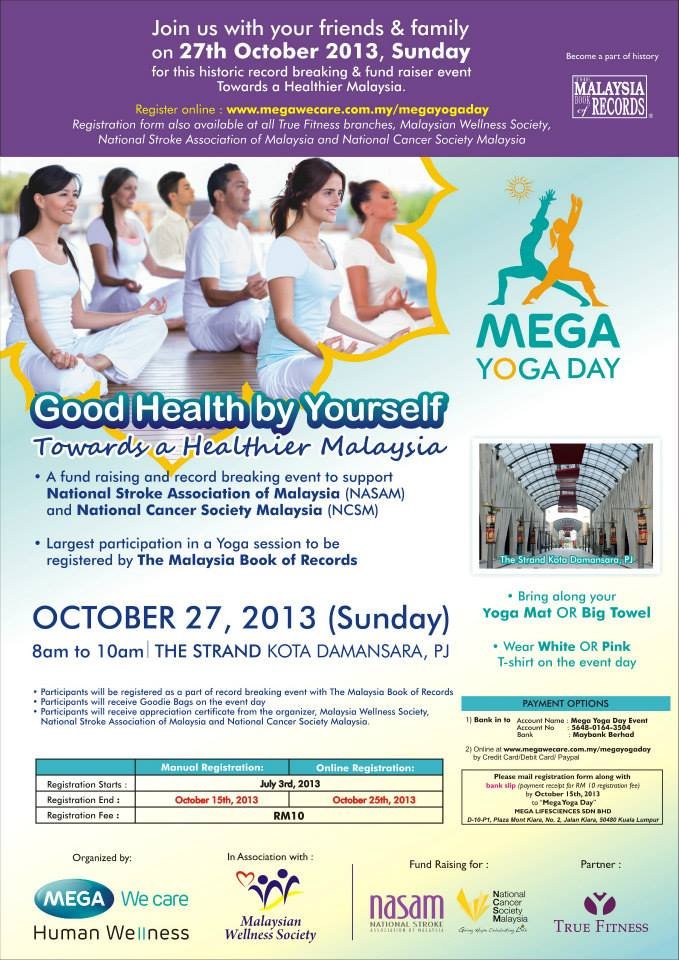 Mega Yoga Day - “Towards a Healthier Malaysia”