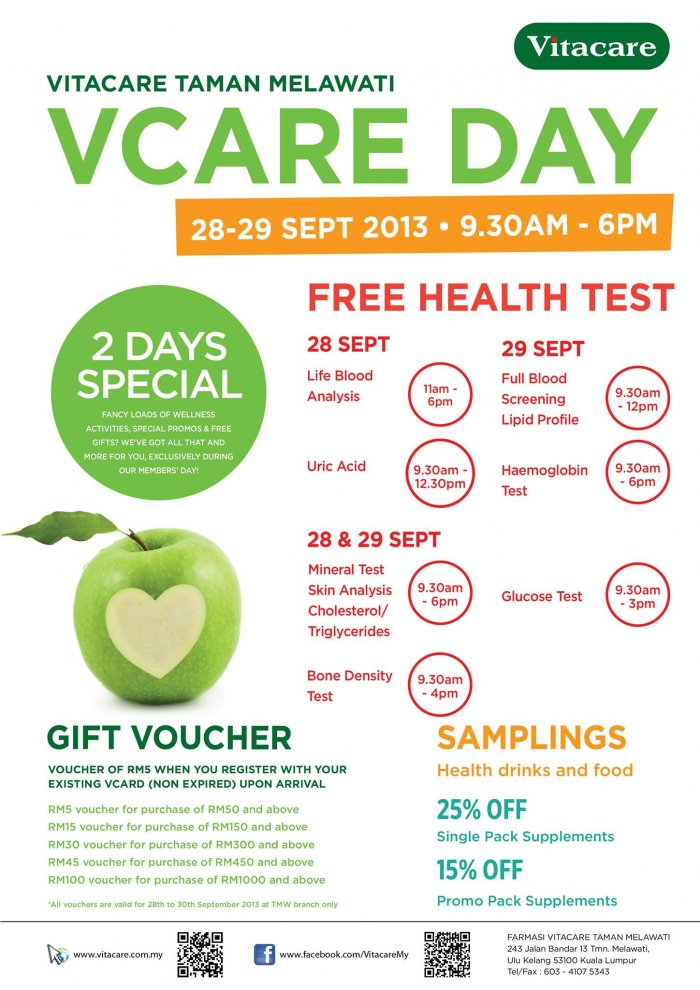 Vitacare Taman Melawati VCare Day