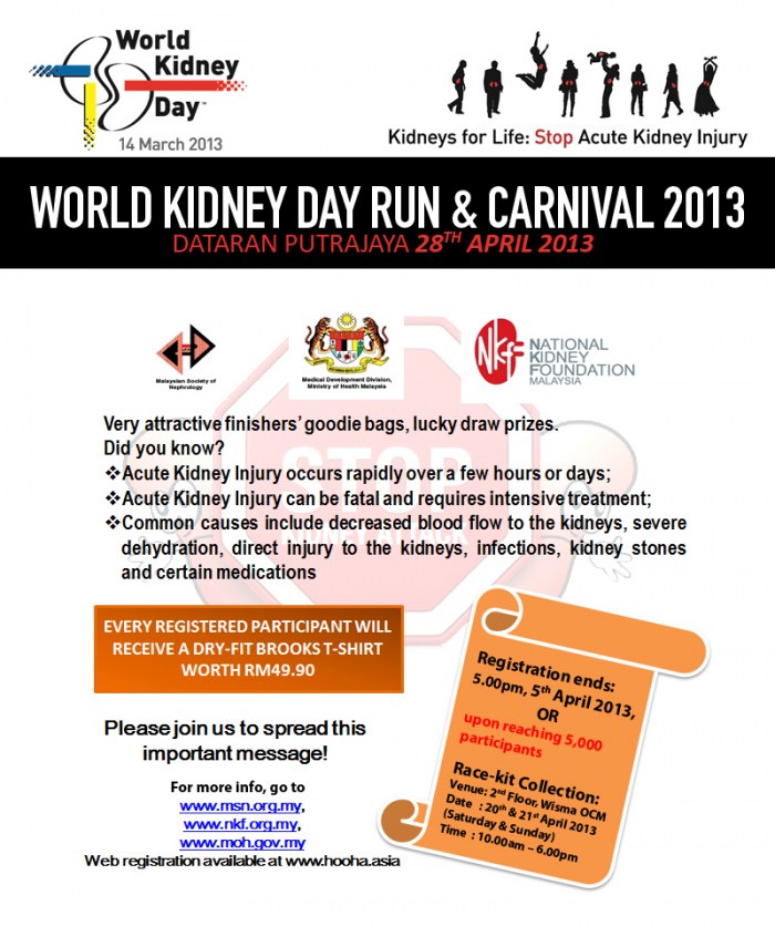 World Kidney Day Run & Carnival 2013
