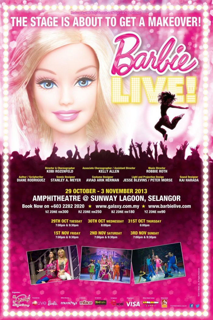 Barbie Live! In Kuala Lumpur 2013