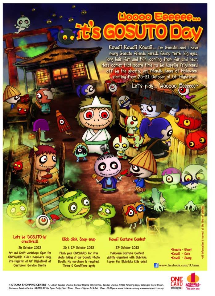 Gosuto Day - Halloween Celebration @ 1 Utama