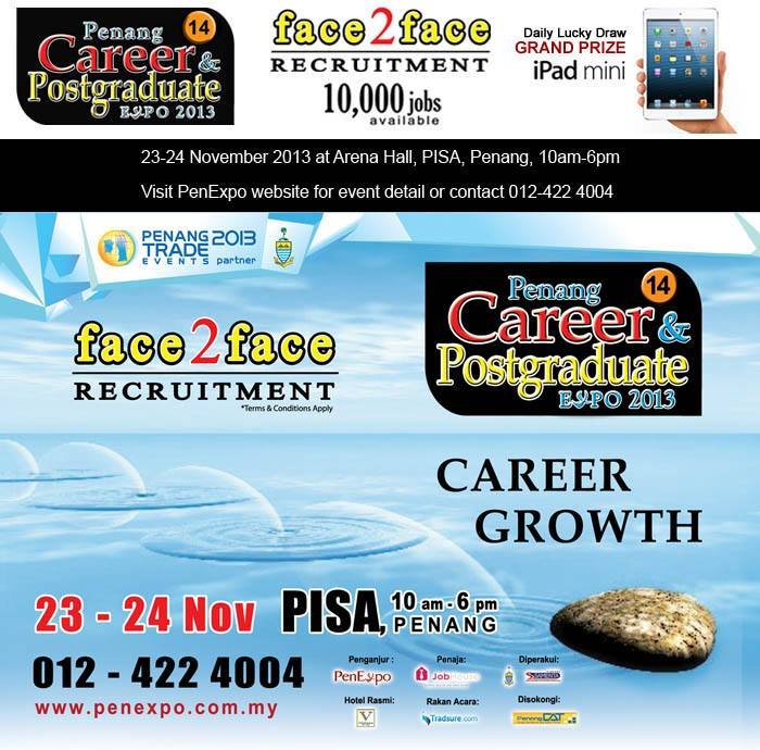 14th Penang Career & Postgraduate Expo 2013