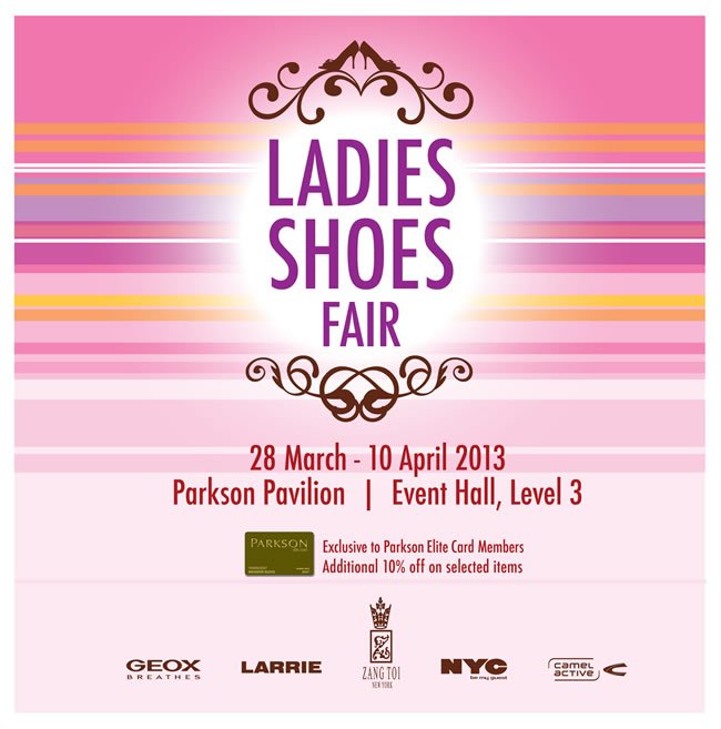 Ladies Shoes Fair @ Parkson Pavilion KL
