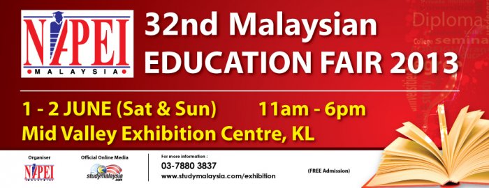 NAPEI 32nd Malaysian Education Fair 2013
