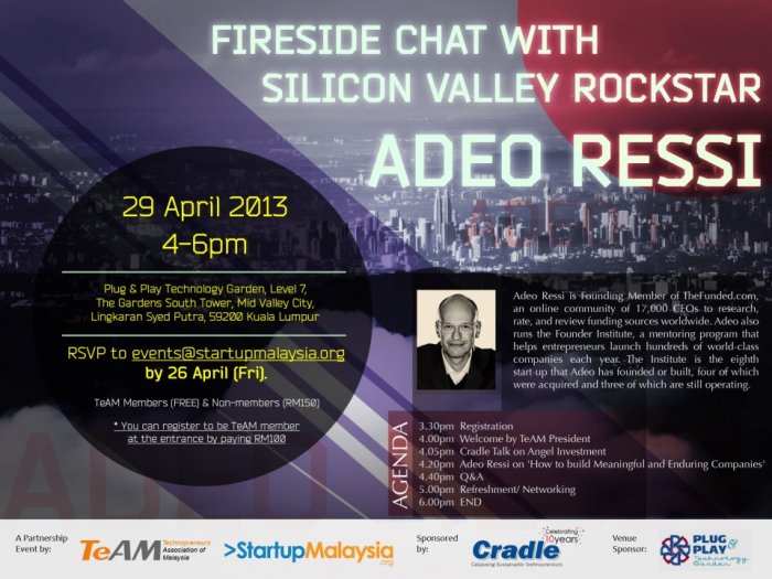  Fireside Chat with Silicon Valley Rockstar - Adeo Ressi