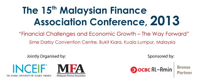 15th Malaysian Finance Association Conference 2013