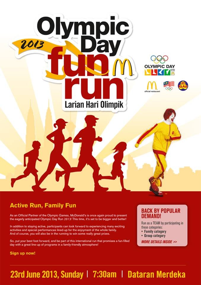 McDonald’s Olympic Day Run 2013