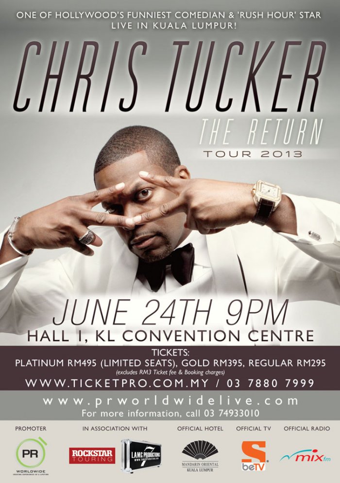 Chris Tucker The Return Tour 2013 Live In Kuala Lumpur