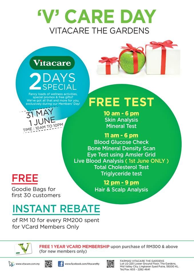 VCare Day @ Vitacare The Gardens