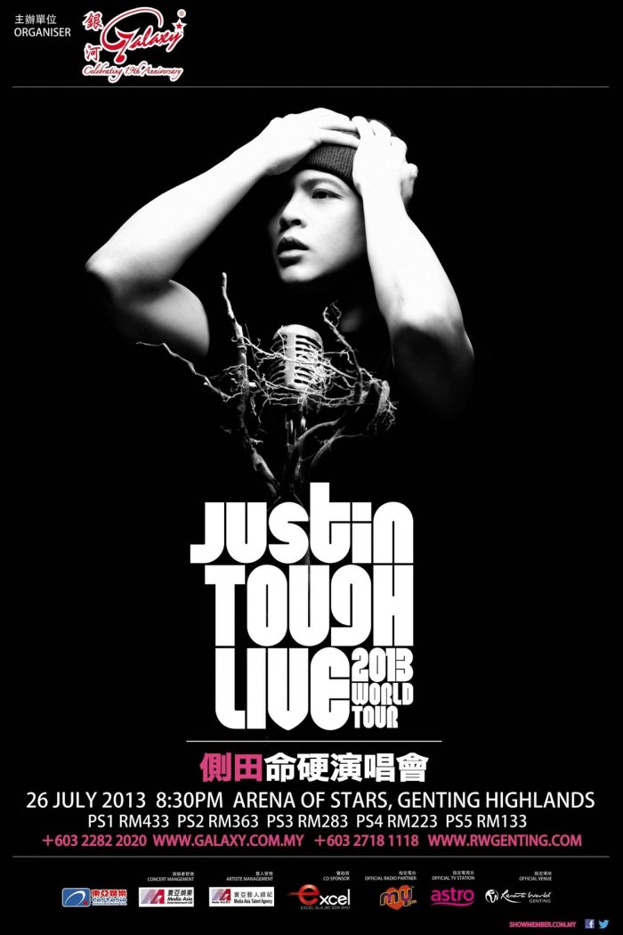Justin Tough Live 2013 World Tour Live In Malaysia