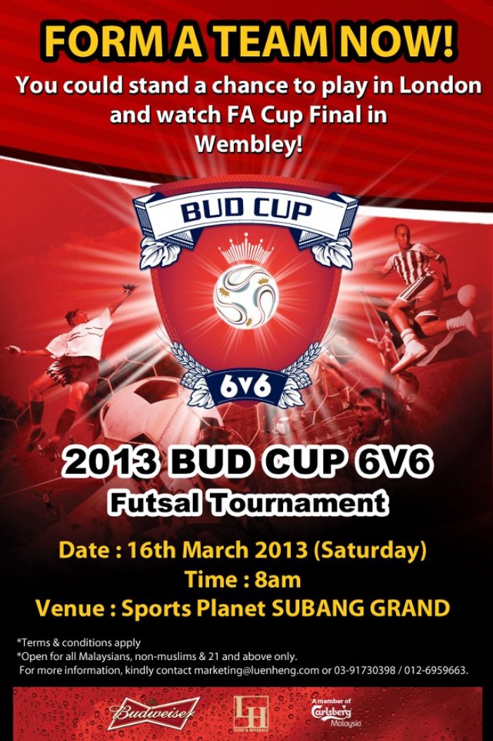 2013 Bud Cup 6v6 Futsal Tournament