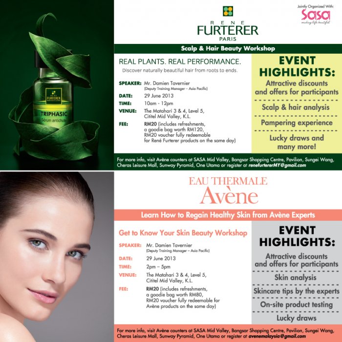 Rene Furterer Paris Scalp & Hair Beauty Workshop