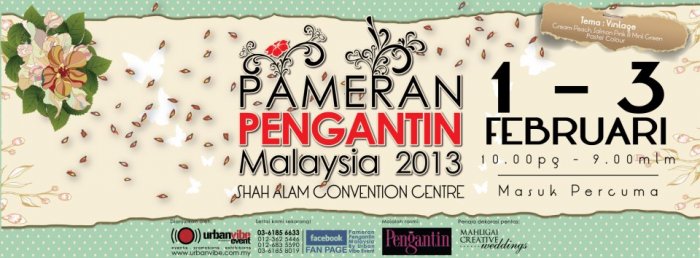 Pameran Pengantin Malaysia 2013 @ Shah Alam