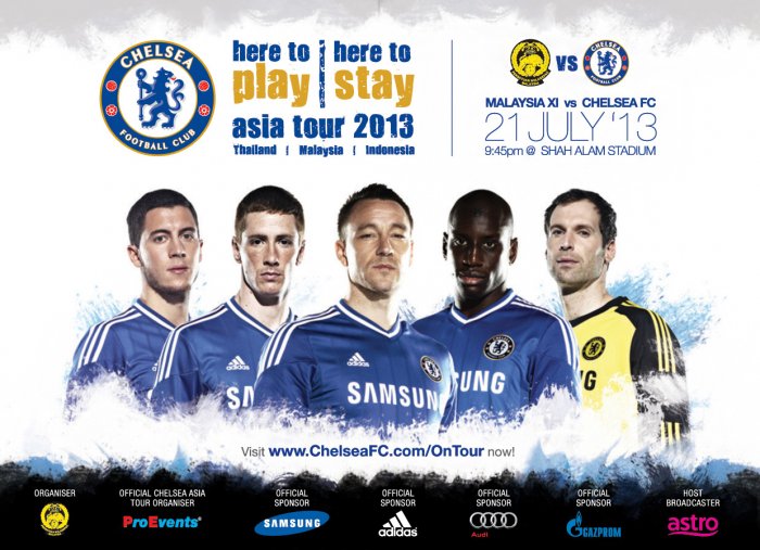 Chelsea Asia Tour 2013 - Malaysia XI vs Chelsea FC