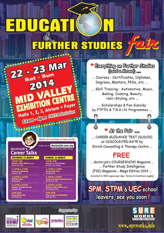 39th Education & Further Studies Fair 2014