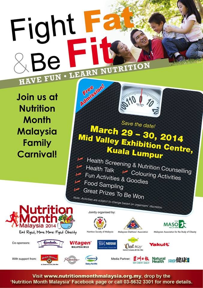 Nutrition Month Malaysia 2014