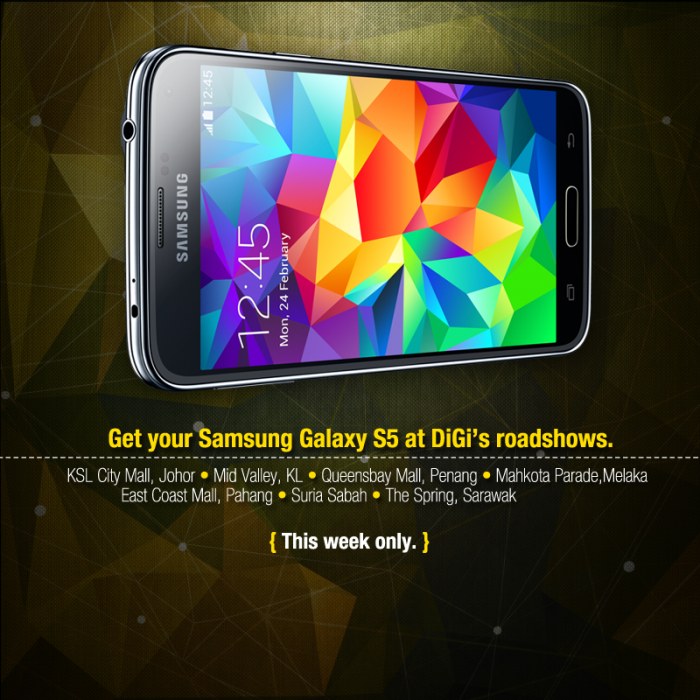DiGi Samsung Galaxy S5 Launching Roadshow