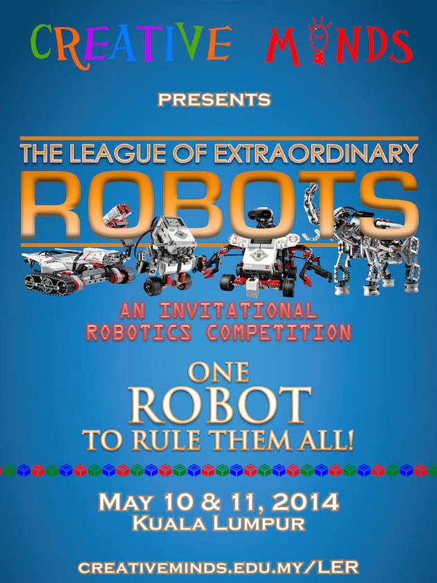 The League Of Extraordinary Robots Competition 2014