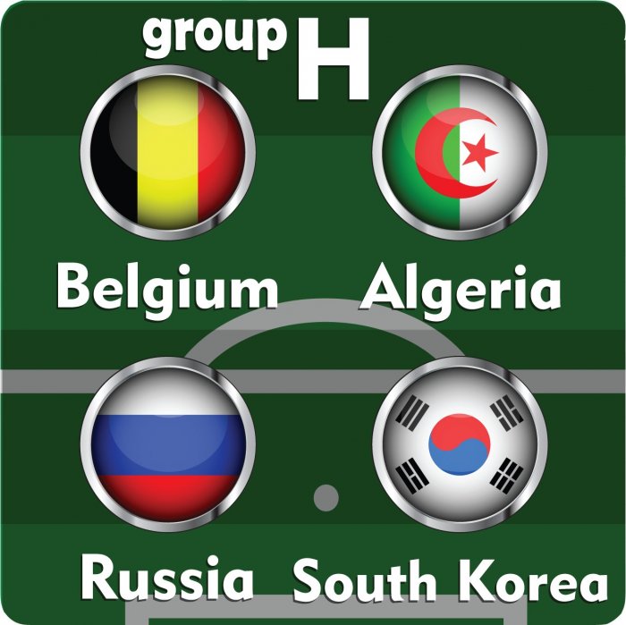 2014 FIFA World Cup Brazil - Group H - South Korea : Algeria