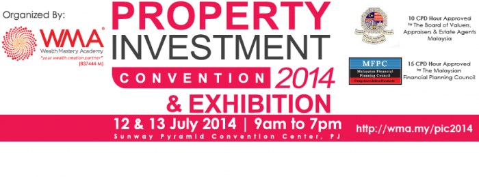 Property Investment Convention - PIC 2014