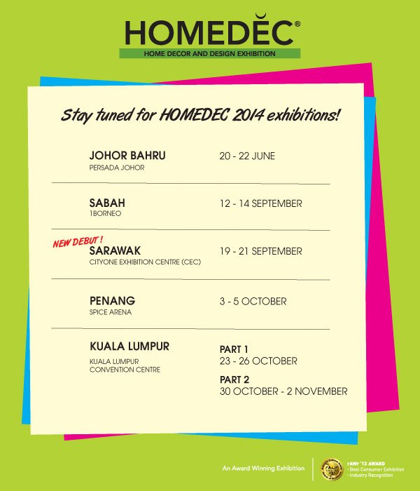 Homedec 2014 - Part I - Home Decor & Design Exhibition
