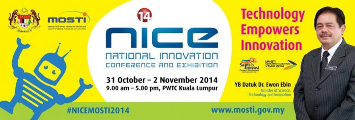 National Innovation Conference & Exhibition - NICE 2014