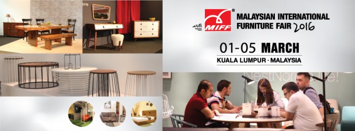 Malaysian International Furniture Fair - MIFF 2016