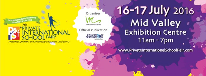 7th Private & International School Fair 2016