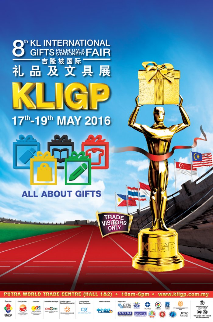 8th KL International Gifts, Premium & Stationery Fair - KLIGP 2016