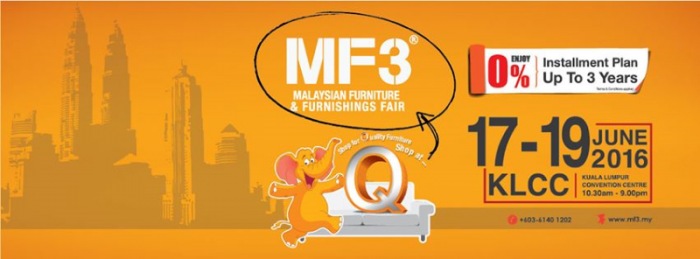 Malaysian Furniture & Furnishing Fair (MF3) 2016