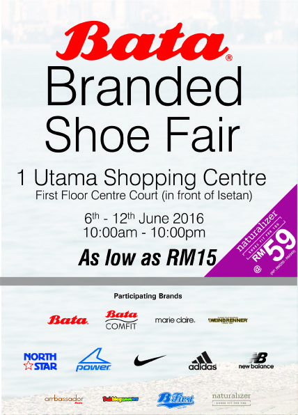 Bata Branded Shoe Fair @ 1Utama