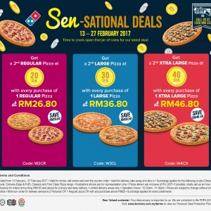 Domino%27s%20Pizza%20Get%202nd%20Regular%20Pizza%20for%20only%2020%20Sen%20with%201%20Regular%20Pizza%20Order