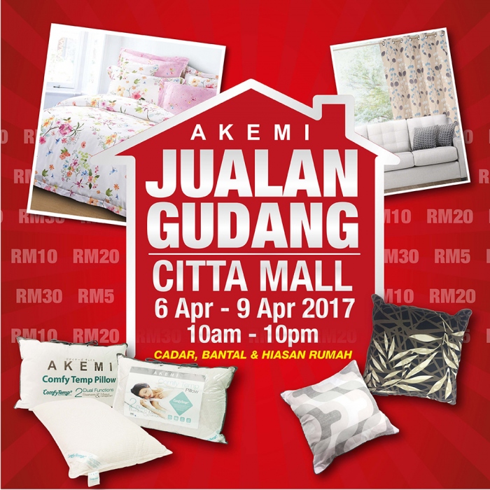 Jualan Gudang AKEMI Warehouse Sales