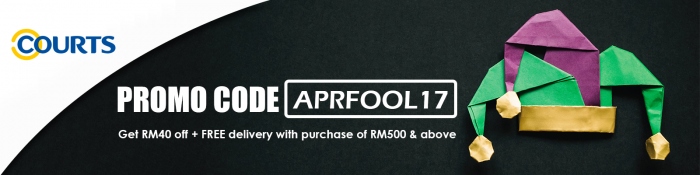Courts Online Shopping Coupon Code - RM40 Off + FREE delivery