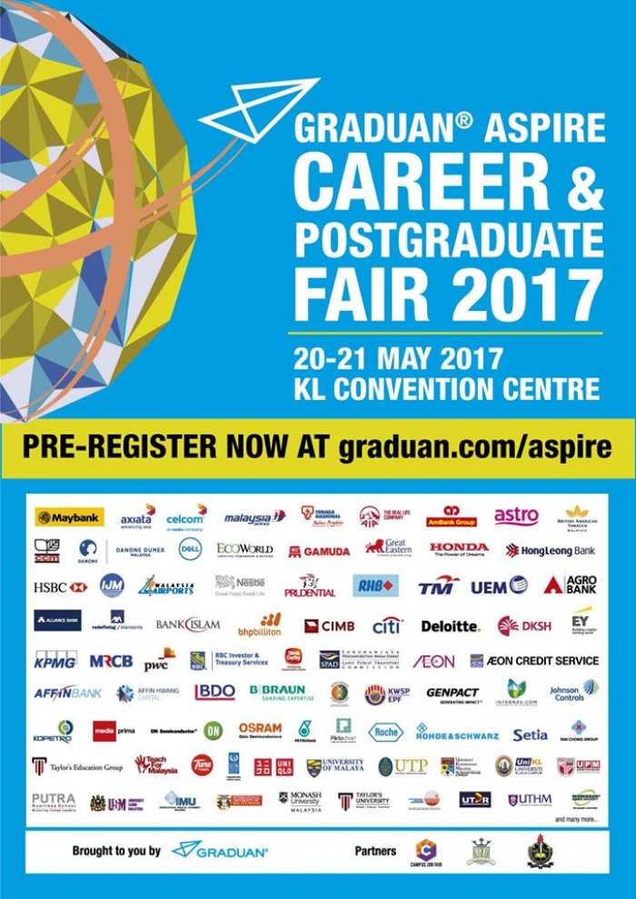 Graduan Aspire Career & Postgraduate Fair 2017