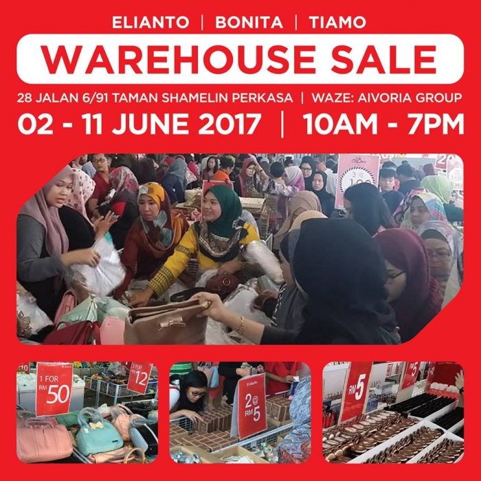 Aivoria Group Warehouse Clearance Sale - Up To 90% OFF Bonita Elianto Tiamo