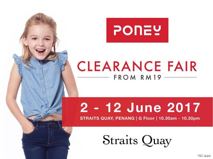Poney Clearance Fair - Sale From RM19 (Penang)