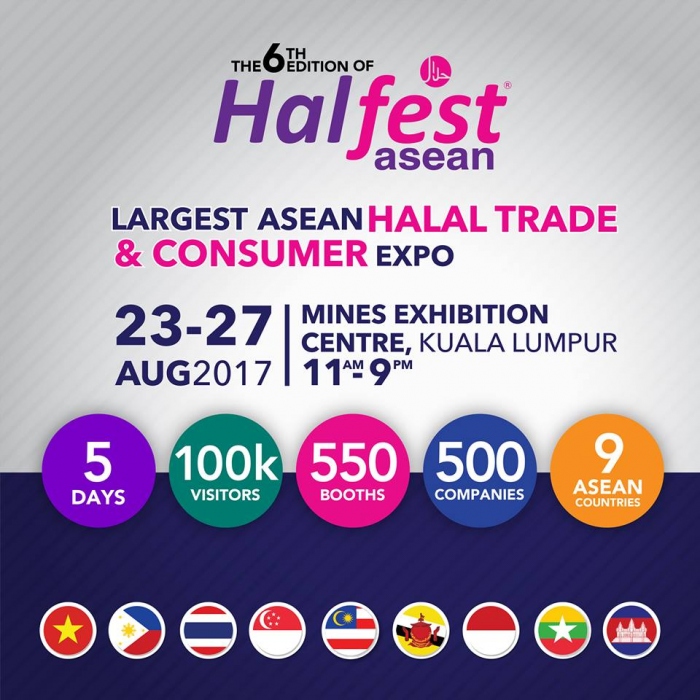 The 6th Halfest Asean - Halal Trade & Consumer Expo