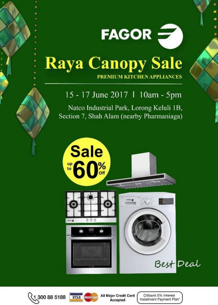 Fagor Premium Kitchen Appliances Raya Canopy Sale