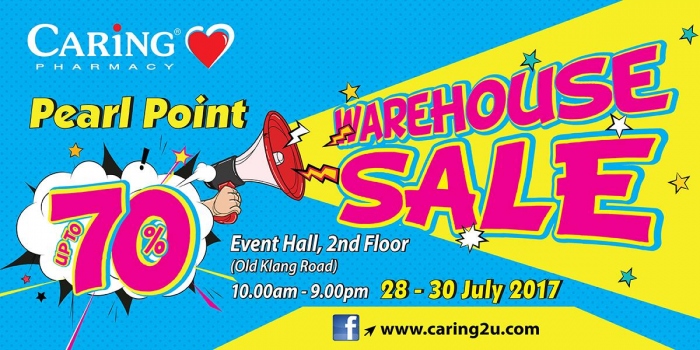 CARiNG Pharmacy Warehouse Sale Up To 70% OFF