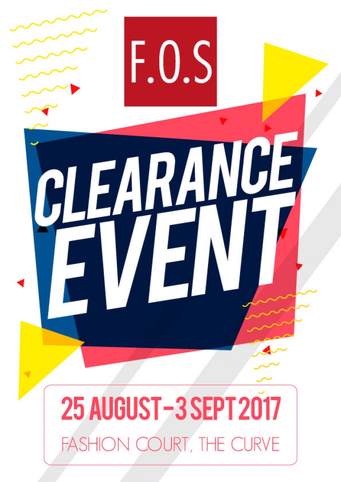 F.O.S Clearance Sale @ Fashion Court The Curve