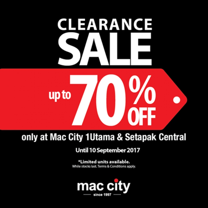 Mac City Clearance Sale - Up To 70% OFF